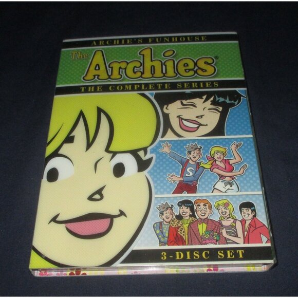 Archies Funhouse: The Complete 1976 Series (DVD, 3-Disc Set) + 7 Archie digests - Picture 2 of 9